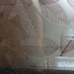 Декоративное стекло: Листья 